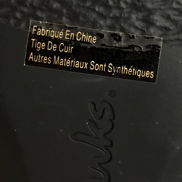 Clarks‎ Womens Leather Slip-On Clog Mule Brown Stitch Accent Size 10M - Picture 9 of 11